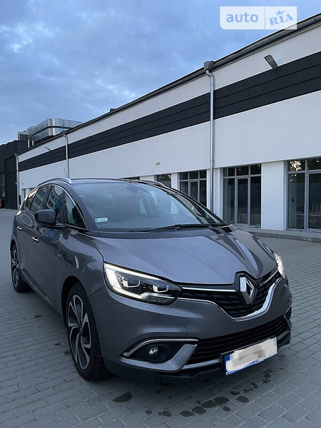 Renault Scenic 2018  випуску Хмельницький з двигуном 1.5 л дизель мінівен автомат за 16100 долл. 