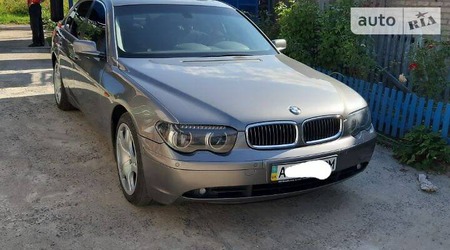 BMW 745 2002  випуску Київ з двигуном 4.4 л бензин  автомат за 6000 долл. 