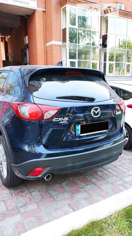 Mazda CX-5 2016  випуску Київ з двигуном 2.2 л дизель позашляховик автомат за 15200 долл. 