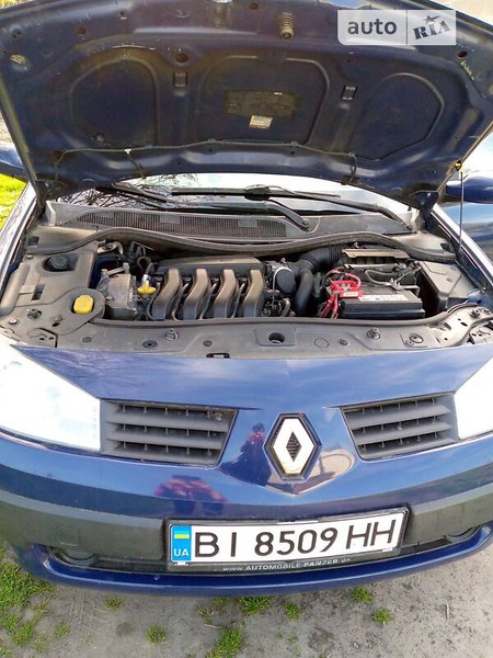 Renault Megane 2005  випуску Полтава з двигуном 1.6 л бензин універсал механіка за 5000 долл. 