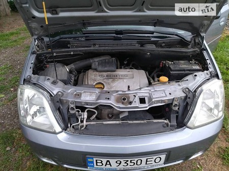 Opel Meriva 2003  випуску Кропивницький з двигуном 1.6 л бензин мінівен механіка за 4000 долл. 