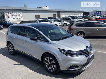 Renault Espace 2016  випуску Житомир з двигуном 1.6 л дизель мінівен автомат за 16800 долл. 