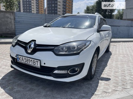 Renault Megane 2015  випуску Київ з двигуном 1.5 л дизель універсал механіка за 8400 долл. 