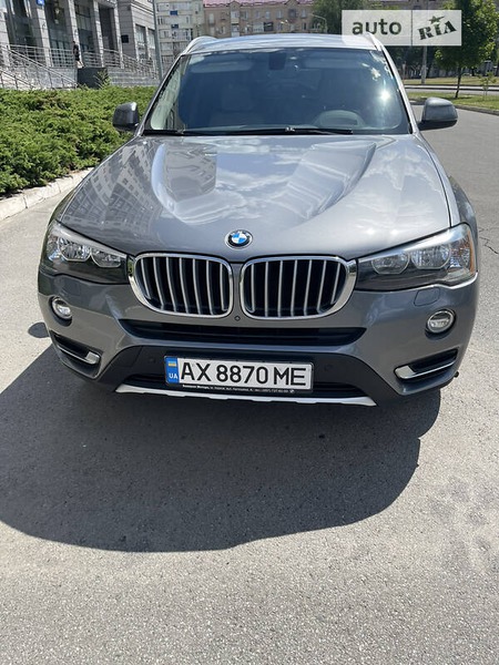 BMW X3 2016  випуску Харків з двигуном 2 л бензин позашляховик автомат за 22000 долл. 