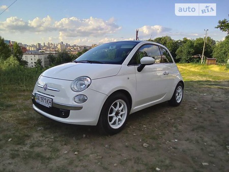 Fiat 500 2010  випуску Київ з двигуном 1.2 л бензин хэтчбек автомат за 6500 долл. 