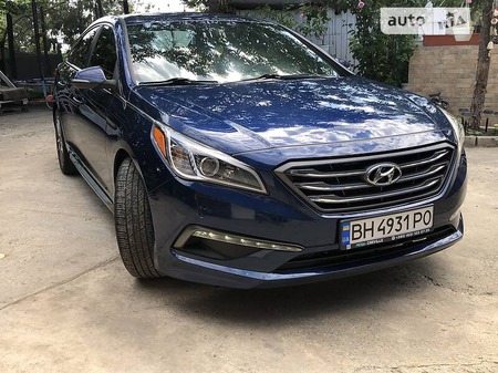 Hyundai Sonata 2017  випуску Одеса з двигуном 0 л бензин седан автомат за 14900 долл. 