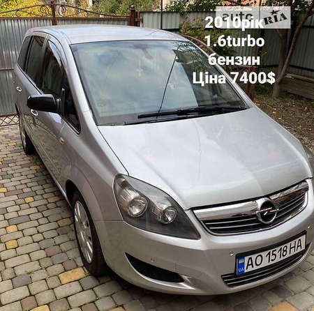 Opel Zafira Tourer 2010  випуску Ужгород з двигуном 1.6 л бензин універсал механіка за 7250 долл. 