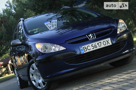 Peugeot 307 2005  випуску Львів з двигуном 1.6 л дизель універсал механіка за 3850 долл. 
