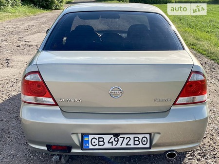 Nissan Almera Classic 2008  випуску Чернігів з двигуном 1.6 л  седан механіка за 4800 долл. 