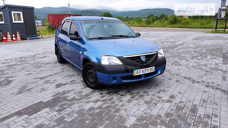 Dacia Logan 2006  випуску Ужгород з двигуном 1.4 л  седан механіка за 3500 долл. 