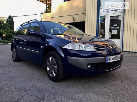 Renault Megane 2008  випуску Полтава з двигуном 1.6 л  універсал механіка за 5500 долл. 