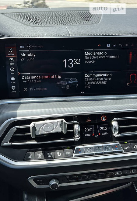 BMW X5 2019  випуску Львів з двигуном 3 л бензин позашляховик автомат за 57000 долл. 