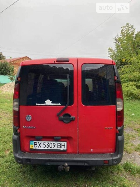 Fiat Doblo 2008  випуску Хмельницький з двигуном 1.9 л дизель мінівен механіка за 5800 долл. 