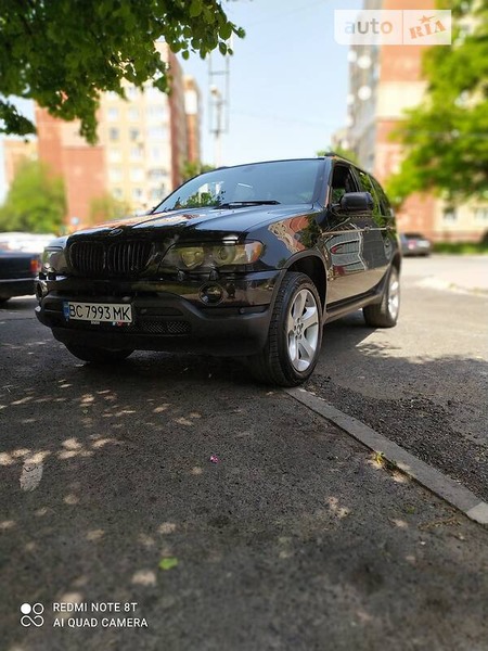 BMW X5 2002  випуску Львів з двигуном 3 л  позашляховик автомат за 7900 долл. 