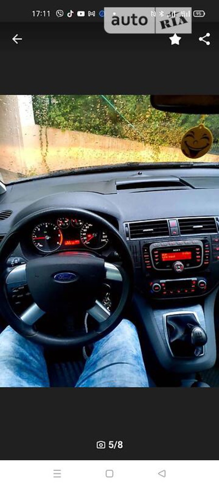 Ford C-Max 2007  випуску Луцьк з двигуном 1.6 л дизель мінівен механіка за 4750 долл. 