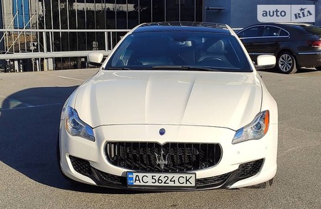 Maserati Quattroporte 2014  випуску Луцьк з двигуном 3 л бензин седан автомат за 26500 долл. 