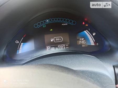 Nissan Leaf 2015  випуску Ужгород з двигуном 0 л електро хэтчбек автомат за 14700 долл. 