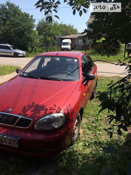 Daewoo Lanos 2008  випуску Хмельницький з двигуном 1.5 л бензин седан механіка за 2100 долл. 