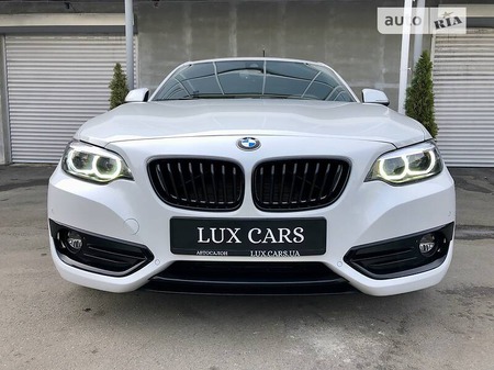 BMW 230 2019  випуску Київ з двигуном 2 л бензин купе автомат за 25900 долл. 