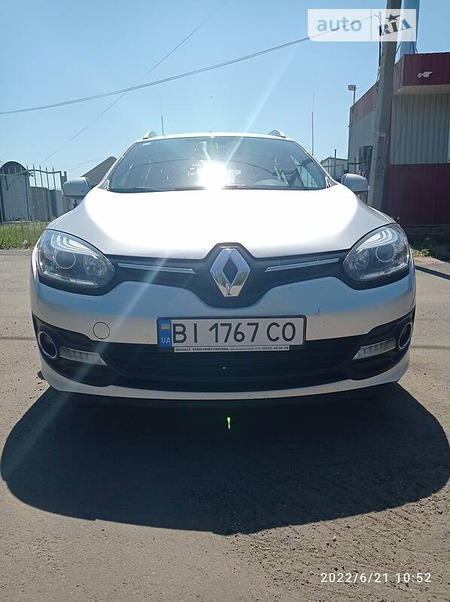 Renault Megane 2014  випуску Полтава з двигуном 1.5 л дизель універсал механіка за 10000 долл. 