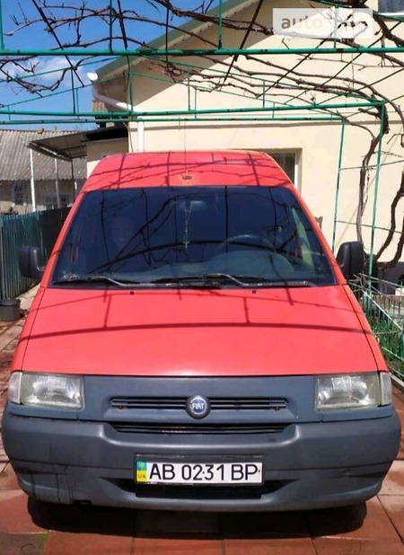 Fiat Scudo 2000  випуску Вінниця з двигуном 1.9 л дизель мінівен механіка за 3600 долл. 