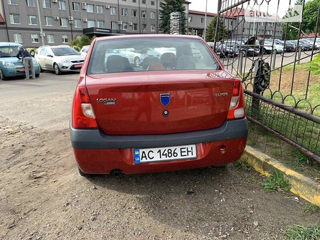 Dacia Logan 2007  випуску Луцьк з двигуном 1.4 л  седан механіка за 4500 долл. 