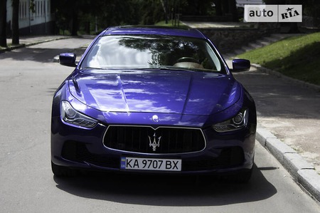 Maserati Ghibli 2015  випуску Житомир з двигуном 0 л бензин седан автомат за 31000 долл. 