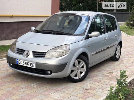 Renault Scenic 2004  випуску Тернопіль з двигуном 1.9 л дизель мінівен механіка за 3550 долл. 