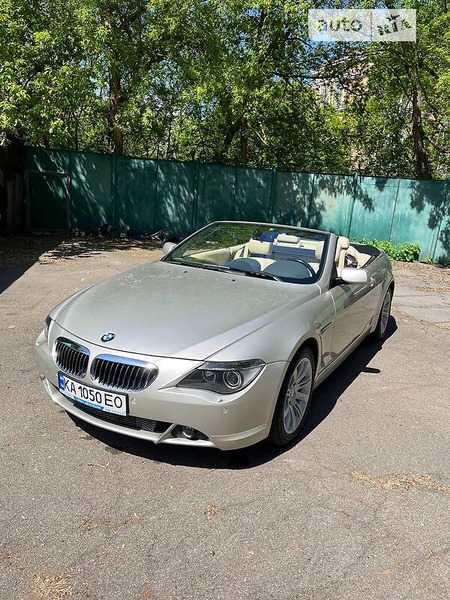 BMW 645 2005  випуску Київ з двигуном 4.4 л бензин кабріолет автомат за 14000 долл. 