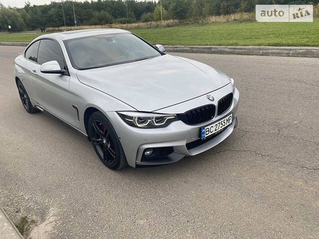 BMW 430 2018  випуску Львів з двигуном 2 л бензин купе автомат за 37890 долл. 