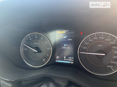Subaru XV 2017  випуску Київ з двигуном 2 л бензин позашляховик автомат за 22222 долл. 
