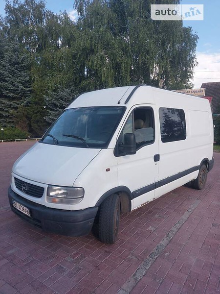 Opel Movano 2002  випуску Київ з двигуном 2.2 л дизель мінівен механіка за 5600 долл. 