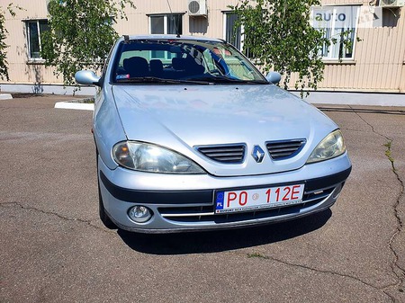 Renault Megane 2002  випуску Полтава з двигуном 1.9 л дизель хэтчбек механіка за 3000 долл. 