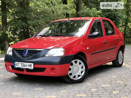 Dacia Logan 2005  випуску Івано-Франківськ з двигуном 1.4 л бензин седан механіка за 3199 долл. 