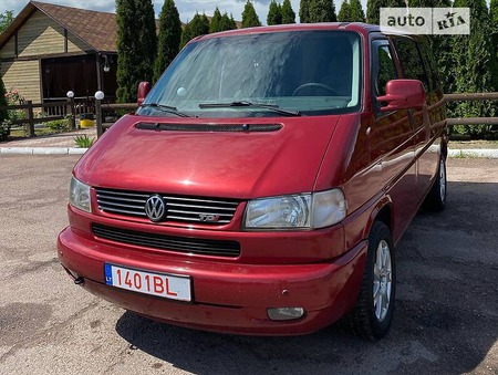 Volkswagen Multivan 1999  випуску Чернігів з двигуном 2.5 л дизель мінівен механіка за 8500 долл. 