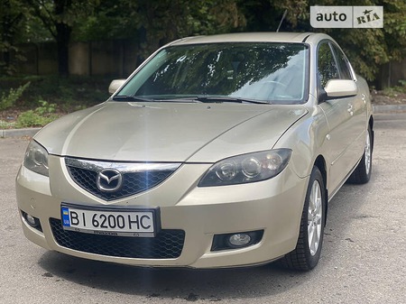 Mazda 3 2008  випуску Полтава з двигуном 1.6 л бензин седан автомат за 5500 долл. 