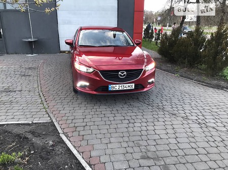 Mazda 6 2015  випуску Львів з двигуном 2.5 л бензин седан автомат за 12700 долл. 