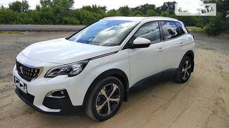 Peugeot 3008 2017  випуску Черкаси з двигуном 2 л дизель позашляховик автомат за 22900 долл. 
