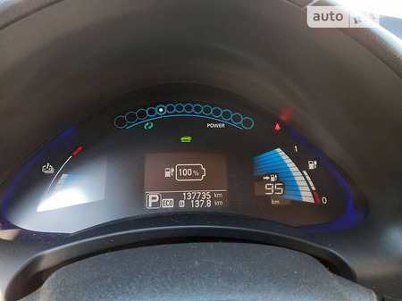 Nissan Leaf 2013  випуску Одеса з двигуном 0 л електро хэтчбек автомат за 9300 долл. 