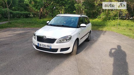 Skoda Fabia 2013  випуску Полтава з двигуном 1.6 л дизель універсал механіка за 6200 долл. 