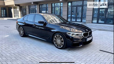 BMW 540 2017  випуску Київ з двигуном 3 л бензин седан автомат за 48000 долл. 