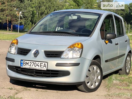 Renault Modus 2005  випуску Суми з двигуном 1.5 л дизель хэтчбек механіка за 3950 долл. 