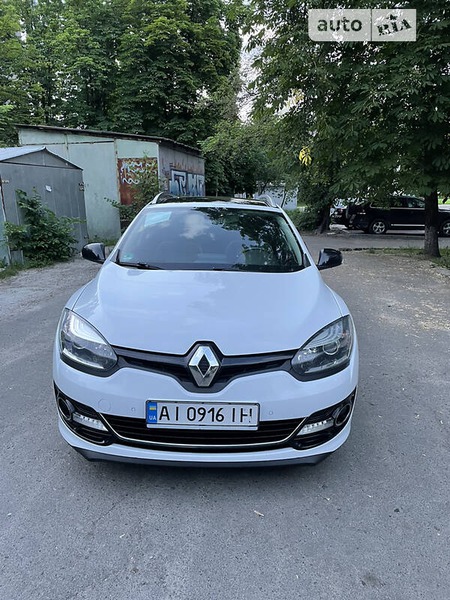 Renault Megane 2014  випуску Київ з двигуном 1.5 л дизель універсал механіка за 10200 долл. 