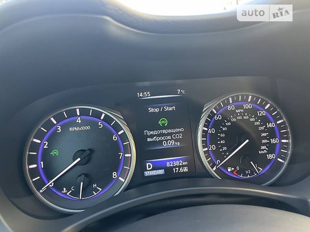 Infiniti Q50 2016  випуску Київ з двигуном 2 л бензин седан автомат за 19999 долл. 