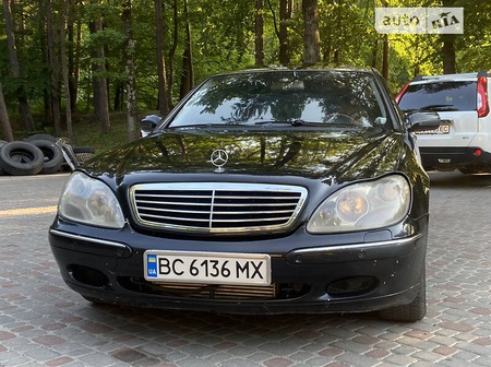Mercedes-Benz S 500 2002  випуску Львів з двигуном 3.2 л дизель седан автомат за 6290 долл. 