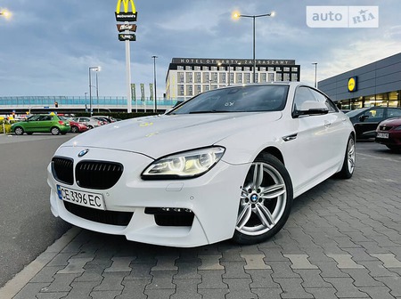 BMW 6 Series 2015  випуску Київ з двигуном 3 л бензин седан автомат за 33000 долл. 