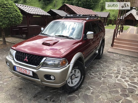 Mitsubishi Pajero Sport 2000  випуску Ужгород з двигуном 2.5 л дизель позашляховик механіка за 7850 долл. 