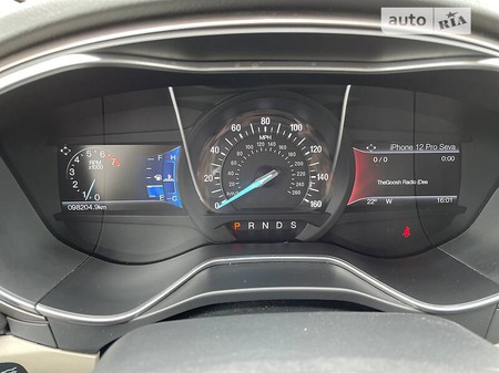 Ford Fusion 2017  випуску Луцьк з двигуном 2 л бензин седан автомат за 12800 долл. 