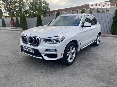 BMW X3 2019  випуску Одеса з двигуном 2 л бензин позашляховик автомат за 32500 долл. 