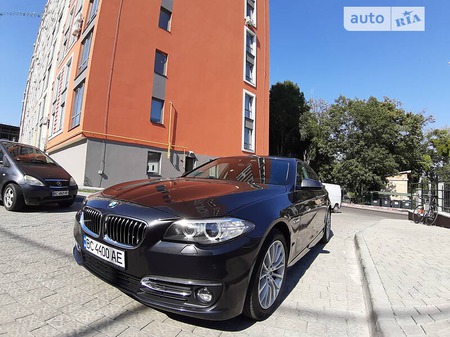 BMW 518 2015  випуску Львів з двигуном 2 л дизель седан автомат за 22000 долл. 